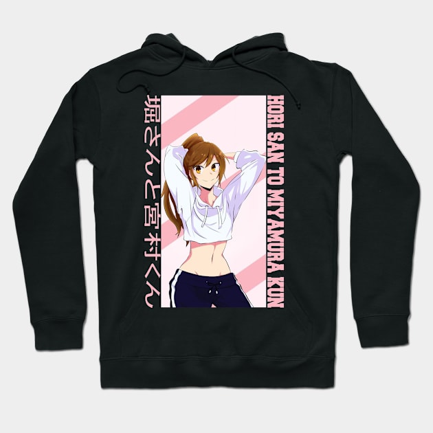 Kyouko Hori-Horimiya Hoodie by abdul rahim